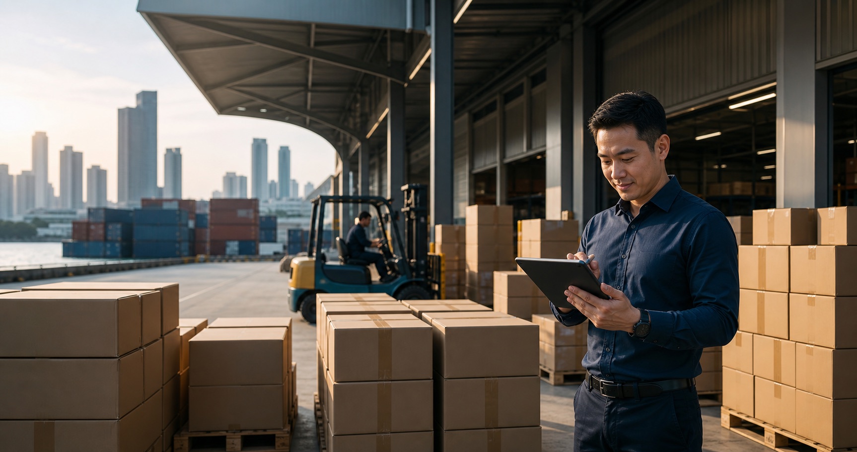Consumer goods import and distribution operations serving Bangkok